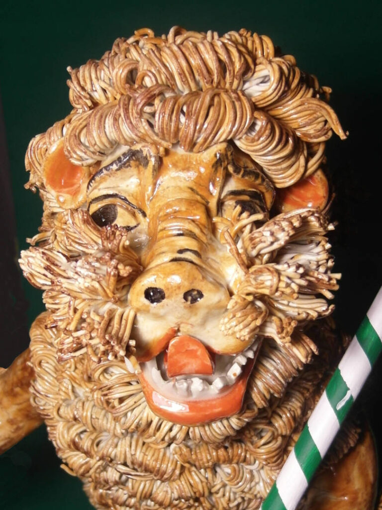 Leu Kopf - Vogel Gryff Die drei Ehrenzeichen