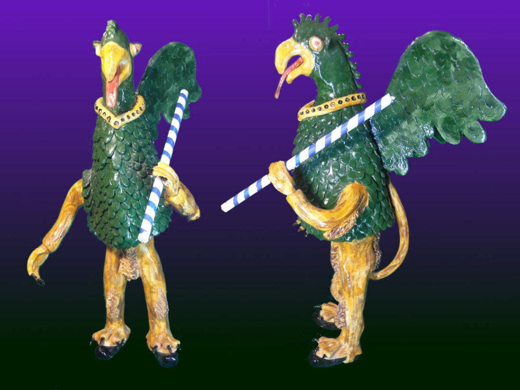 Vogel Gryff Die drei Ehrenzeichen Basler Fasnacht