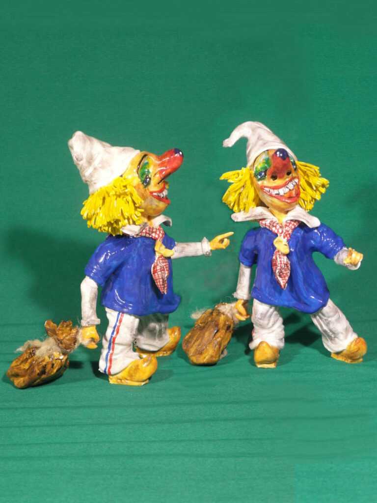 Waggis mit Sack 22cm  Basler Fasnachtsfiguren