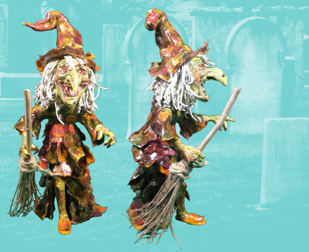 Fasnachtsfigur 2 Hexen
